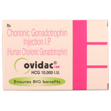 Ovidac HCG 10000 (Bayer brand)